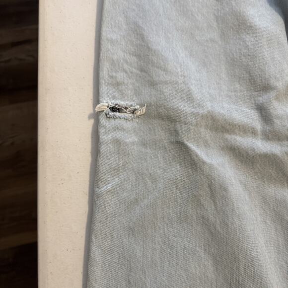 Levi Strauss low pro straight blue washed denim jeans women size 31 - Picture 5 of 7